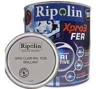 RIPOLIN Peinture Acrylique Xpro3 Tri Active Fer Gris clair - 2L