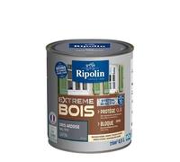 RIPOLIN Peinture Bois Satin Haute Protection 10 ans qui Protège et Magnifie vos Bois - Gris ardoise