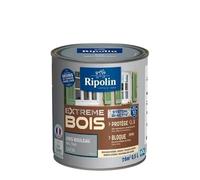RIPOLIN Peinture Bois Satin Haute Protection 10 ans qui Protège et Magnifie vos Bois - Gris bouleau