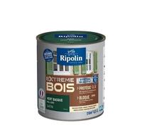 RIPOLIN Peinture Bois Satin Haute Protection 10 ans qui Protège et Magnifie vos Bois - Vert basque