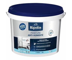 Ripolin Peinture d'apprêt Blanc satiné 10 L - Marque : Ripolin - EAN : 3174269072478