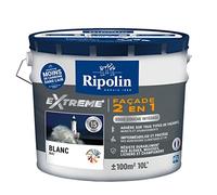 Ripolin Peinture façade Protection Extrême Blanc Mat 10 L