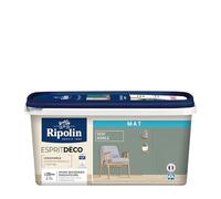 Ripolin Peinture Intérieure Multi-Supports - Ultra Couvrante Lessivable Mat 2,5L Vert Nobile