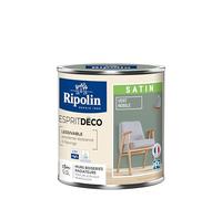 RIPOLIN Peinture Intérieure Multi-Supports Lessivable Vert Nobile 0,5 L