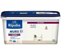 RIPOLIN Peinture Intérieure Multi-Supports Monocouche Blanc Aspen 2,5 L