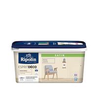 Peinture - RIPOLIN - ESPRIT DECO MULTI-SUPPORTS - Beige Agate - Satiné - 2,5L