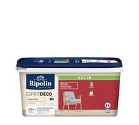 Ripolin Peinture intérieure multi-supports Ultra-couvrante Satin 2,5L Rouge profond