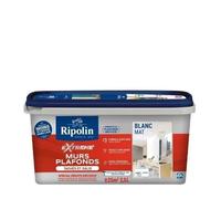 RIPOLIN Peinture Mat pour Plafonds Tachés et Salis - Blanc mat