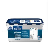 RIPOLIN Peinture Monocouche pour Murs, Boiseries & Radiateurs Blanc 2,5 L