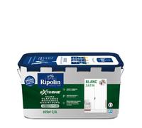 RIPOLIN Peinture Monocouche pour Murs, Boiseries & Radiateurs Blanc 2,5 L