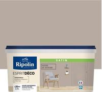 RIPOLIN Peinture murale pour toutes pieces - Poivre du sichuan satin - 2,5 L