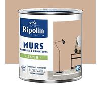 RIPOLIN Peinture Murs, Boiseries, Radiateurs Satin Gold Manosque 0,5 L