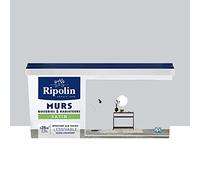 RIPOLIN Peinture Murs, Boiseries, Radiateurs Satin Gris télescope 2,5 L
