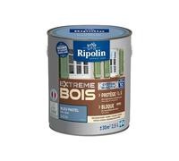Ripolin Peinture bois Satin 2,5L Bleu pastel – Ultra-couvrante sans sous-couche