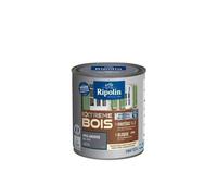 Ripolin Peinture bois Int./Ext. Satin ultra-couvrant sans sous-couche 0,5L Gris Ardoise