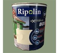 RIPOLIN Peinture pour Bois Intérieur/Extérieur Vert Olivier Ral 6021 0,5 L