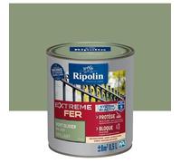 RIPOLIN Peinture pour Fer Extérieur - Vert Olivier Brillant, 0,5L
