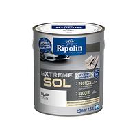 Ripolin Peinture pour sol Extrême Intérieur & Extérieur Haute résistance Blanc Satin 2,5 L