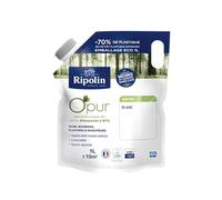 RIPOLIN Poche de peinture Murs, Boiseries, Radiateurs OPur Satin Blanc 1 L