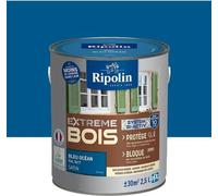 RIPOLIN PROTECTION EXTREME BOIS BLEU OCEAN RAL 5 Satin 2,5 L