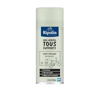 Ripolin Peinture aérosol Solution Vélo – Finition mate – 0,4 L – Vert vintage mat