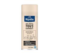 Ripolin Peinture aérosol Solution Vélo – Finition mate, Résiste aux UV – Beige Urbain 400 ml