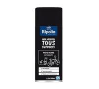 Ripolin Aérosol Peinture Solution Vélo – Finition mate – Piste Noire 400 ml