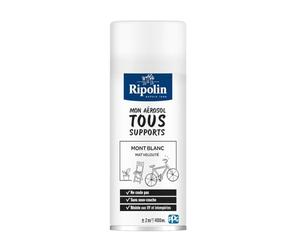 RIPOLIN, Solution Vélo, Aérosol Peinture, Finition Mate, Format Spray pour | Finition Mate Élégante et Durable, Polyvalence pour Divers Supports, Qualité Ripolin pour des Résultats Professionnels