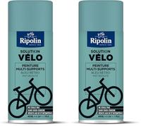 RIPOLIN, Solution Vélo, Aérosol Peinture, Finition Mate, Format Spray pour une application rapide, Ne coule pas, Riche en pigment, Résiste aux UV et conditions extérieures - Bleu Rétro - 400 ml