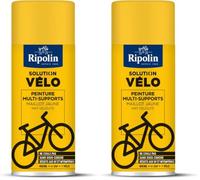 RIPOLIN, Solution Vélo, Aérosol Peinture, Finition Mate, Format Spray pour une application rapide, Ne coule pas, Riche en pigment, Résiste aux UV et conditions extérieures - Maillot Jaune - 400 ml