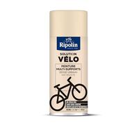 RIPOLIN, Solution Vélo, Aérosol Peinture, Finition Mate, Format Spray pour une application rapide, Ne coule pas, Riche en pigment, Résiste aux UV et conditions extérieures - Beige Urbain - 400 ml