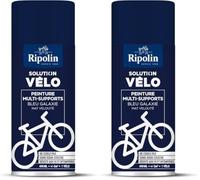 RIPOLIN, Solution Vélo, Aérosol Peinture, Finition Mate, Format Spray pour une application rapide, Ne coule pas, Riche en pigment, Résiste aux UV et conditions extérieures - Bleu Galaxie - 400 ml