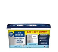 RIPOLIN Sous-Couche Anti Humidité pour Préparer vos supports Humides avant la mise en peinture -