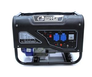 Ripper Producteur D'Électricité Essence 3kW 230V 12V Generator 7PS Avr