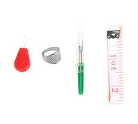 Rippers de couture yizisecce, pour la couture, kits de 4pcs, avec dénigrement, règle douce, ouvre-coureuse, dissolvant d'ourlet, outils en plastique, pour le retrait des coutures,