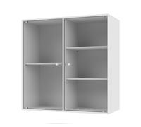 Ripple II Wall Armoire vitrine New White Montana QUICK SHIP - 5715288329532