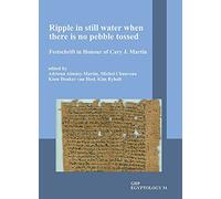 Ripple in Still Water When There Is No Pebble Tossed: Festschrift in Honour of Cary J. Martin