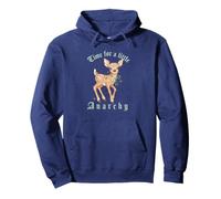 Ripple Junction Time for Anarchy Cute Deer Graphic Sweat à Capuche
