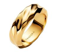 Rippled 14k Gold-Plated Ring