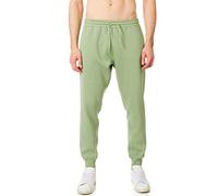 RIPT Jogging Homme Fleece - Pantalon Sweat avec Cordon, Bas Serrés et Poches, Jogger Confortable pour Sport Gym et Loungewear (Kaki, L)