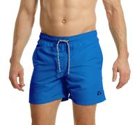 RIPT Performance Hommes Essentials Short de Bain à séchage Rapide avec Protection Solaire UV 50, Bleu Royal, L