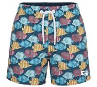 RIPT Performance Garçons Ript Essentials Short de bain à séchage rapide avec protection solaire UV 50, Poissons Bleus/Jaunes, 11-12 ans