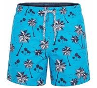 RIPT Performance Garçons Ript Essentials Short de bain à séchage rapide avec protection solaire UV 50, Impression palmier bleu, 9-10 ans