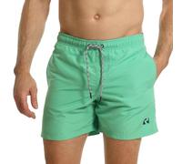 RIPT Performance Hommes Essentials Short de Bain à séchage Rapide avec Protection Solaire UV 50, Aqua, S