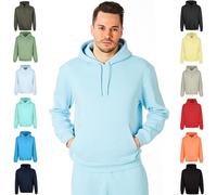RIPT RCSWT763 Sweat à Capuche Soft Touch Loungewear pour Hommes, Aigue-Marine, XL