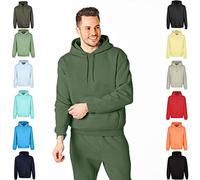 RIPT RCSWT763 Sweat à Capuche Soft Touch Loungewear pour Hommes, Army, L