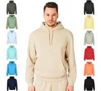 RIPT RCSWT763 Sweat à Capuche Soft Touch Loungewear pour Hommes, Sable, XL