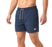 RIPT Short de Bain Homme Séchage Rapide - Boardshort avec Doublure Mesh, Protection UV50, Short Plage Natation Surf Vacances Été (Marine, S)
