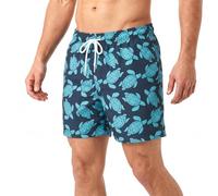 RIPT Short de Bain Homme Séchage Rapide - Boardshort avec Doublure Mesh, Protection UV50, Short Plage Natation Surf Vacances Été (Marine/Turquoise, XXL)