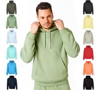 RIPT Sweat à Capuche Homme Fleece - Hoodie Pullover avec Poches et Cordon, Sweatshirt Manches Longues Confortable pour Sport Gym et Loungewear (Kaki, XL)
